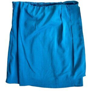FINAL TOUCH Green emerald mini summer skirt  size small